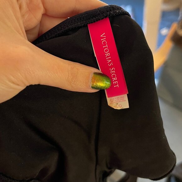 Victoria's Secret Itsy Bikini Bottom Black Size L - Picture 2 of 3